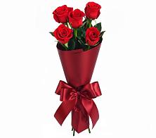 Букет 5 Красных роз Эдлесс Лав в Кривянской