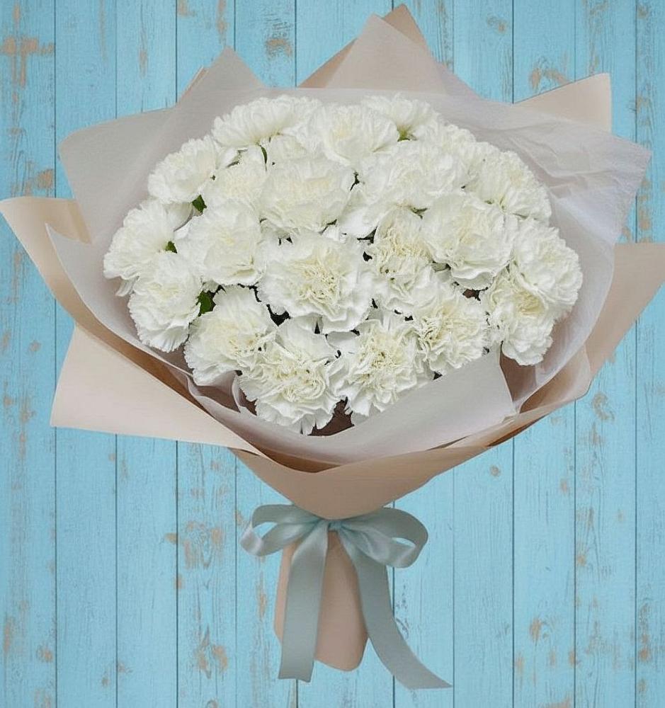 Букет цветов из: Гвоздики в Кривянской