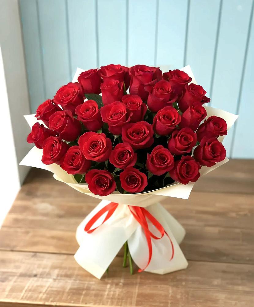 Букет 29 Красных роз в Кривянской