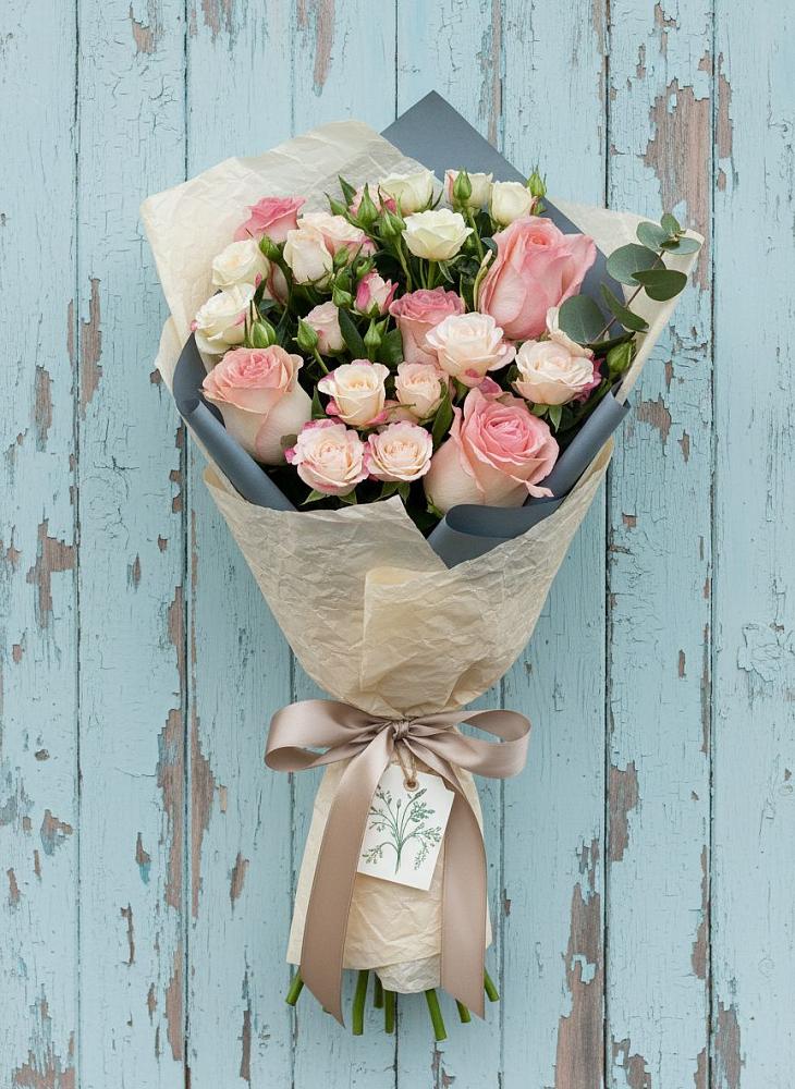 Букет цветов из: Розы в Кривянской