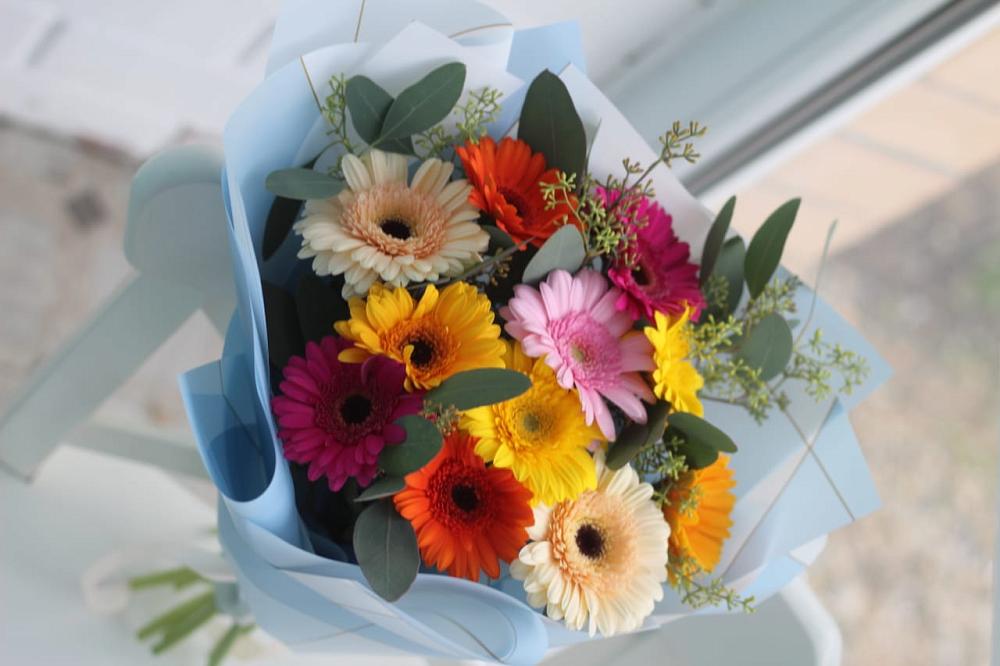 Букет цветов из: Герберы в Кривянской