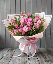 Букет Розовый кустик #REPLACE_PRED# Кривянской