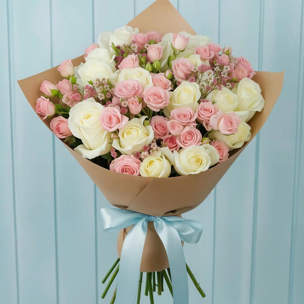 Букет цветов из: Розы в Кривянской