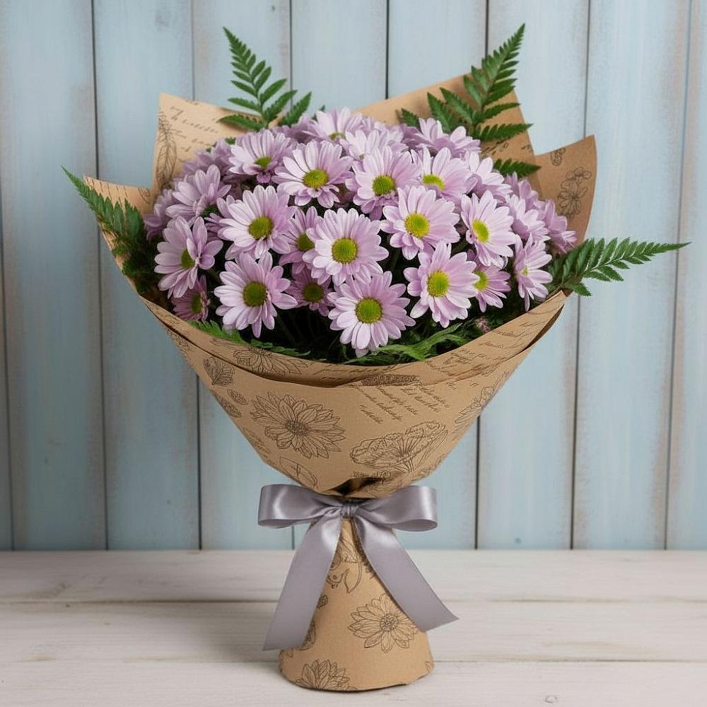 Букет цветов из: Хризантемы в Кривянской