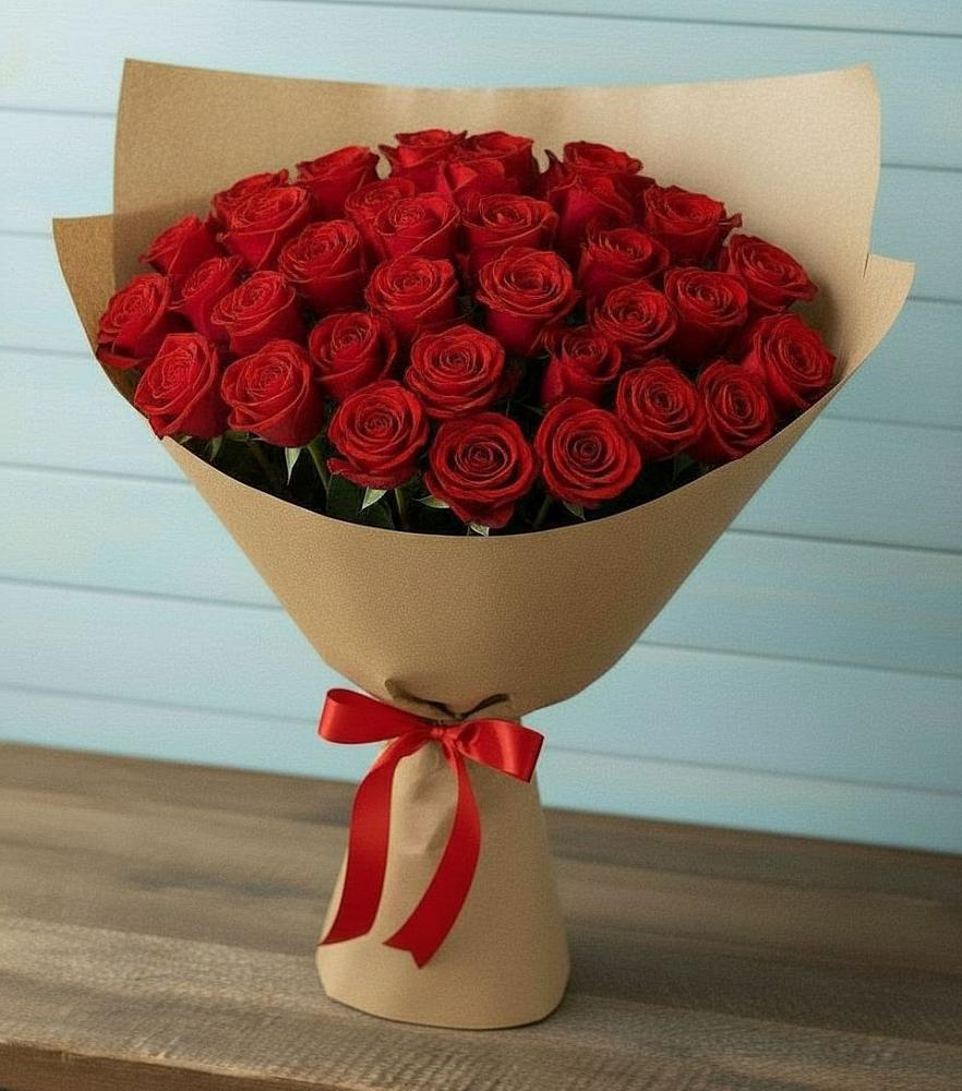 Букет Красные розы Милано в Кривянской