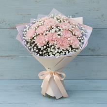 Букет цветов из:  Гвоздики в Кривянской
