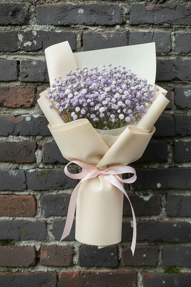 Букет цветов из: Гипсофила в Кривянской