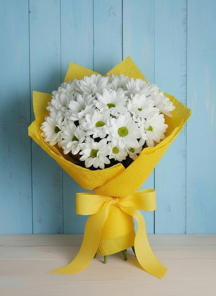 Букет цветов из: Хризантемы в Кривянской