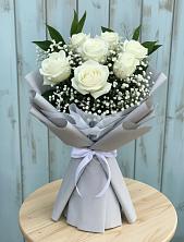 Букет цветов из:  Розы в Кривянской
