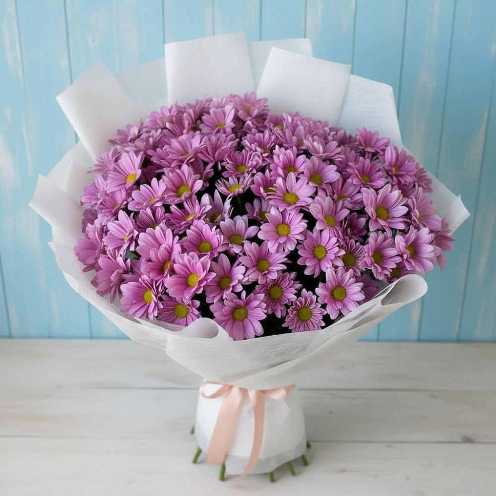 Букет цветов из: Хризантемы в Кривянской