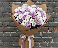 Букет цветов из:  Хризантемы в Кривянской