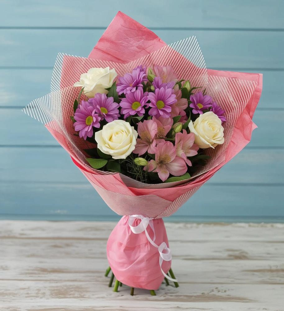 Букет цветов из: Герберы в Кривянской