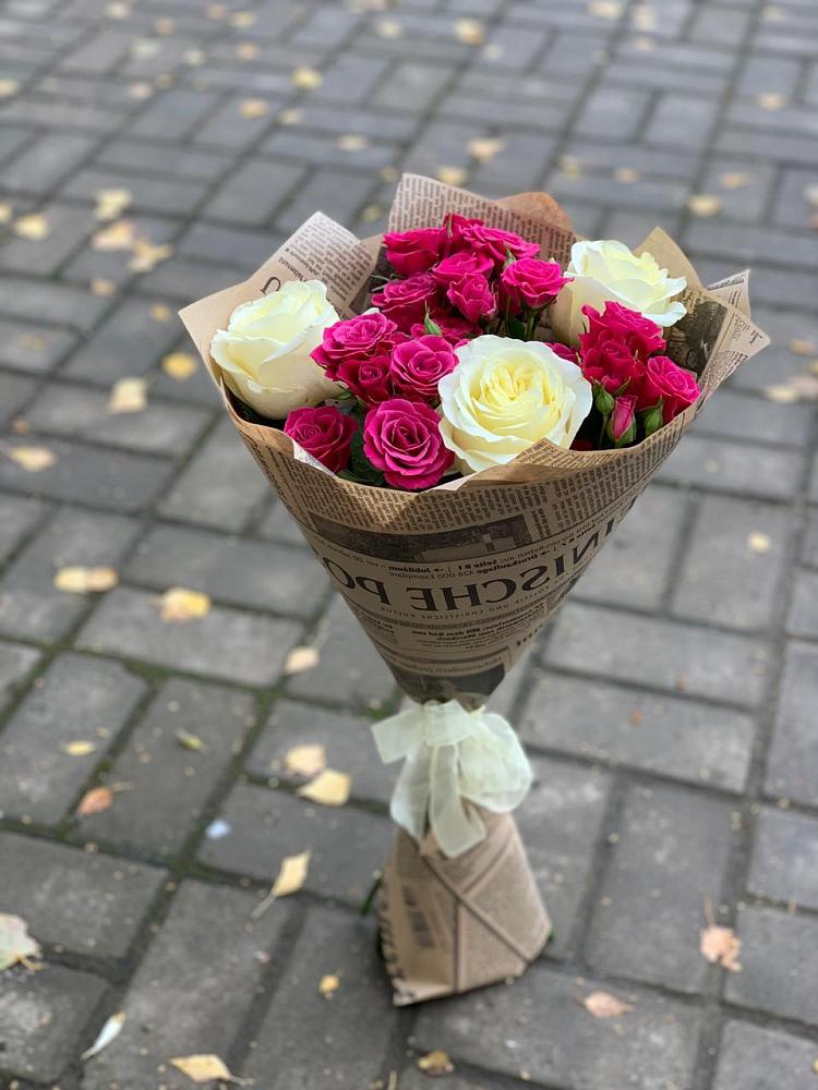 Букет цветов из: Розы в Кривянской