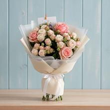 Букет цветов из:  Розы в Кривянской
