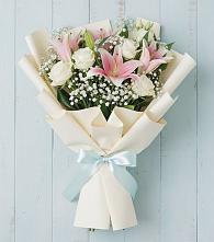 Букет цветов из:  Лилии в Кривянской