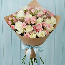 Букет цветов из:  Розы в Кривянской